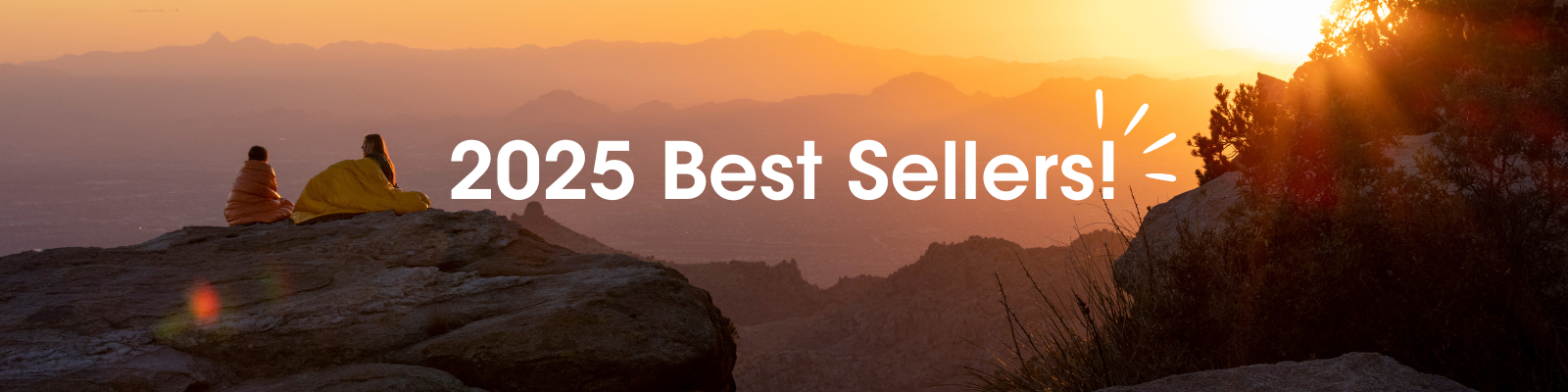 2025 best selling ultralight gear banner with sunset