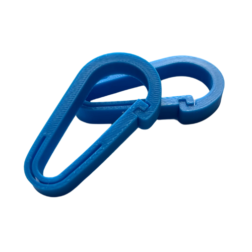Ultralight Carabiner by Jereko Gear blue